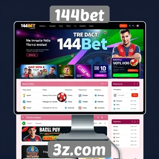 Avaliação do design e usabilidade do site 144bet